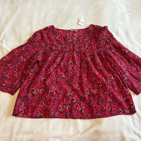 NWT GAP Floral Romantic Top - Picture 4 of 10